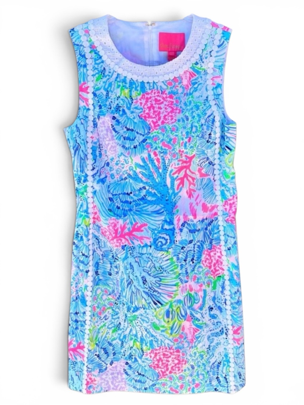 NEW Lilly Pulitzer Mila Stretch Shift Dress Sink or Swim Print Women Size 00 NWT